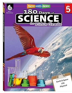 180 Days™: Science, Earth and Space Science for 5th Grade Practice Workbook