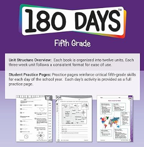 180 Days™: Science, Earth and Space Science for 5th Grade Practice Workbook